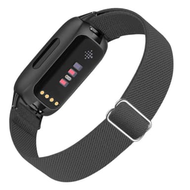 Fitbit Inspire 3 armband i nylon Mörkgrå