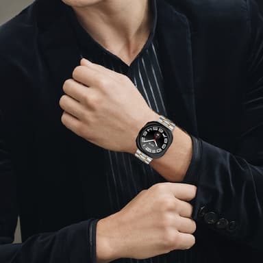 Klockband i Rostfritt Stål för Samsung Galaxy Watch 7 Ultra 47MM Slive