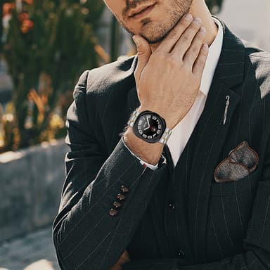 Klockband i Rostfritt Stål för Samsung Galaxy Watch 7 Ultra 47MM Slive