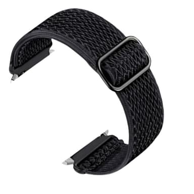 Fitbit Versa 2 Nylon Klockarmband Svart