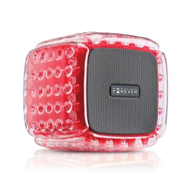 Forever BumpAir BS-700, Vattentät & Stöttålig Bluetooth-Högtalare med RGB-ljus