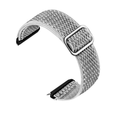 Fitbit Versa 2 Nylon Klockarmband Ljusgrå