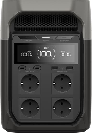 Ecoflow Delta 3 1800W bärbar kraftstation