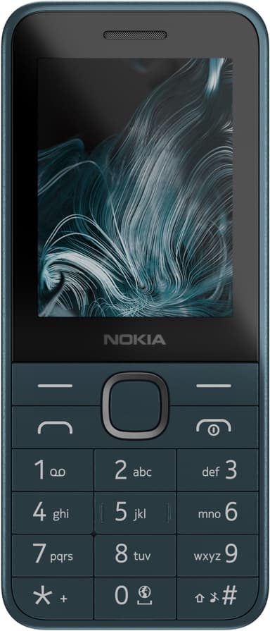 Nokia 225 4G mobiltelefon (mörkblå)