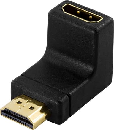 DeLOCK HDMI-adapter, 19-pin ha till ho, vinklad (65071)