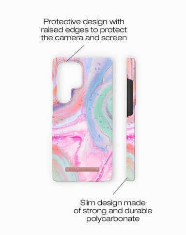 Printed Case MagSafe Galaxy S25 Ultra Pastel Marble