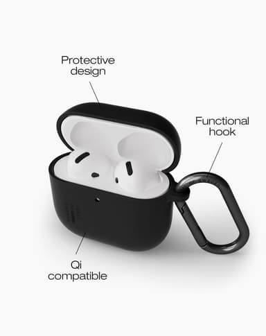 Silicone AirPods Case Gen4 Black