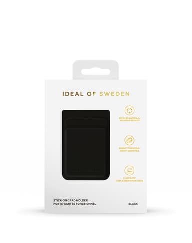 Stick on Card Holder Black