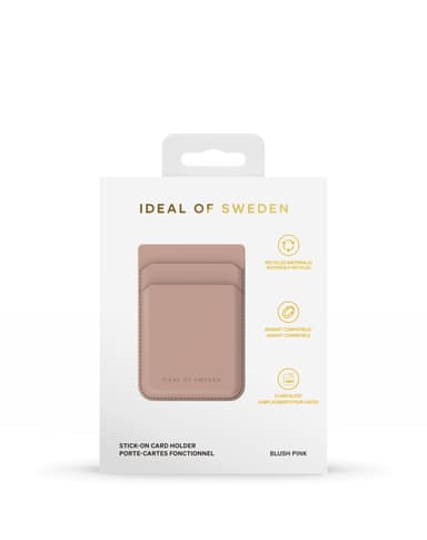 Stick on Card Holder Blush Pink
