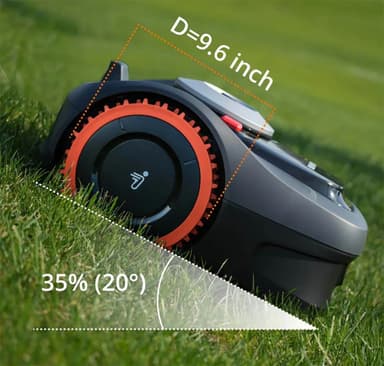 Segway Navimow terränghjul 100000254 (orange)