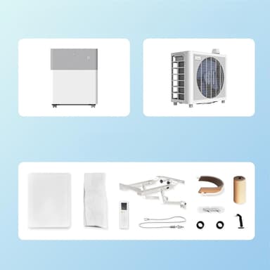 Midea Porta Split luftkonditionering 101105 (vit)