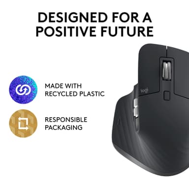 Logitech MX Master 3S trådlös mus (grafit)