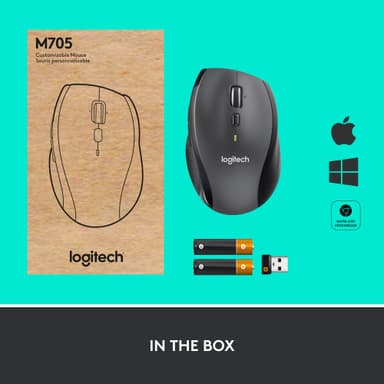 Logitech Marathon M705 trådlös mus