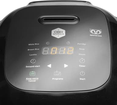 OBH Nordica Versatile -mångsidig multifunktionell riskokare