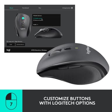 Logitech Marathon M705 trådlös mus