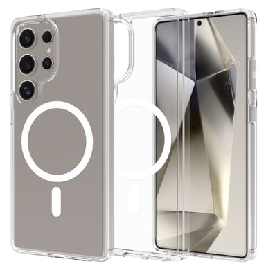 Mobique Magnetic Hybrid Case Samsung Galaxy S25 Ultra Clear