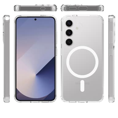 Mobique Magnetic Hybrid Case Samsung Galaxy S25 Clear