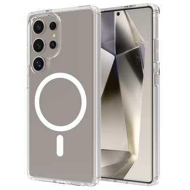 Mobique Magnetic Hybrid Case Samsung Galaxy S25 Ultra Clear