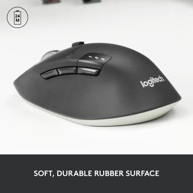 Logitech M720 Triathlon trådlös mus (svart)