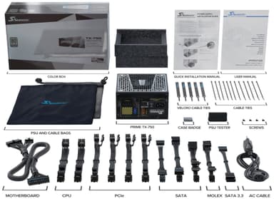 Seasonic PRIME TX-750 750W nätaggregat