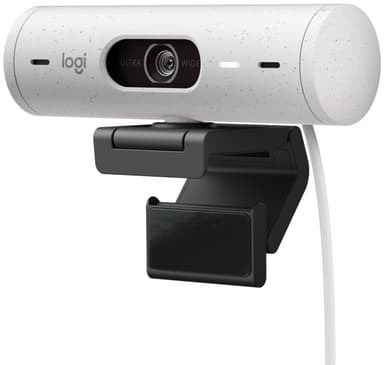 Logitech Brio 500 webbkamera (off-white)