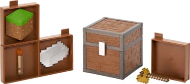Noble Collection Minecraft Loot Chest Plains leksak (The end)