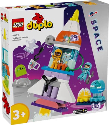 LEGO DUPLO Town 3in1 Äventyr med rymdfärja 10422
