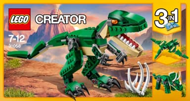 LEGO Creator Mäktiga dinosaurier 31058
