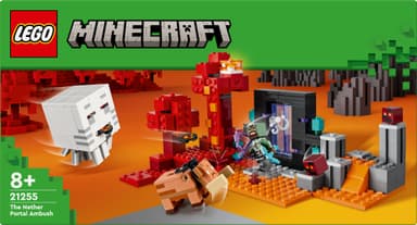 LEGO Minecraft Attack vid Nether-portalen 21255