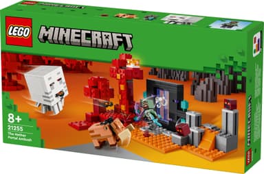 LEGO Minecraft Attack vid Nether-portalen 21255