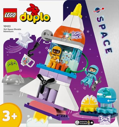 LEGO DUPLO Town 3in1 Äventyr med rymdfärja 10422