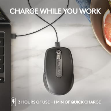 Logitech MX Anywhere 3S trådlös mus (rosé)