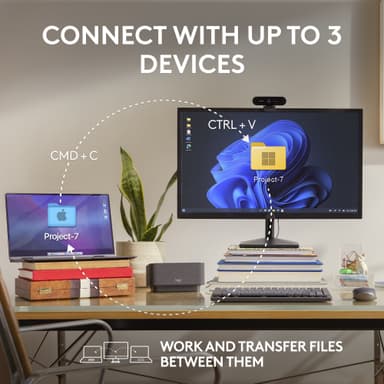 Logitech MX Anywhere 3S trådlös mus (rosé)
