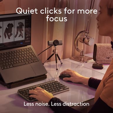 Logitech MX Anywhere 3S för Mac trådlös mus (Pale Grey)