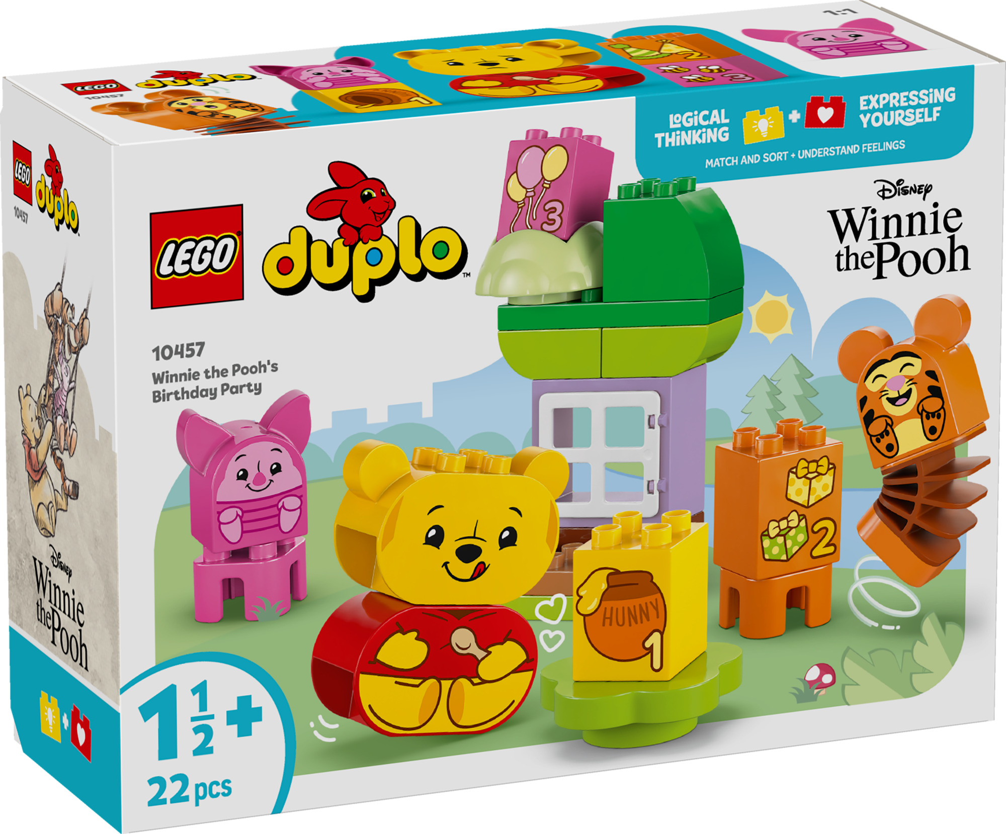 LEGO DUPLO Disney Nalle Puhs födelsedagskalas 10457