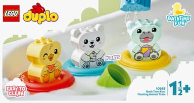 LEGO DUPLO My First Skoj i badet: flytande djurtåg 10965