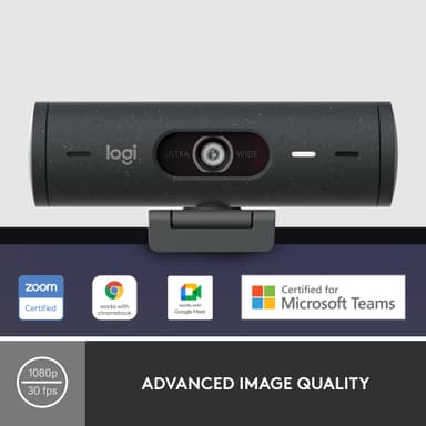 Logitech Brio 500 webbkamera (grafit)