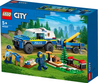 LEGO City Polisens mobila hundträning 60369