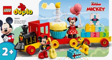 LEGO DUPLO Disney Musse och Mimmis födelsedagståg 10941