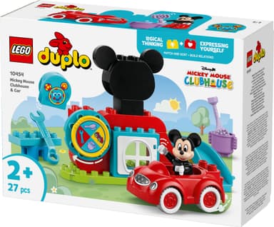 LEGO DUPLO Disney Musse Piggs klubbhus och bil 10454
