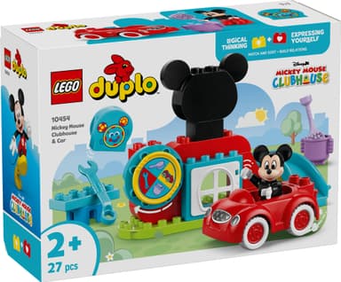 LEGO DUPLO Disney Musse Piggs klubbhus och bil 10454