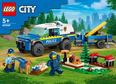 LEGO City Polisens mobila hundträning 60369