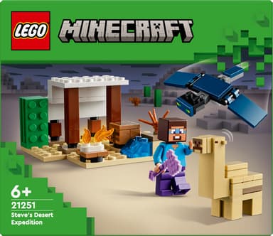 LEGO Minecraft Steves ökenexpedition 21251