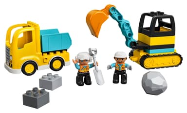 LEGO DUPLO Town Lastbil och grävmaskin 10931