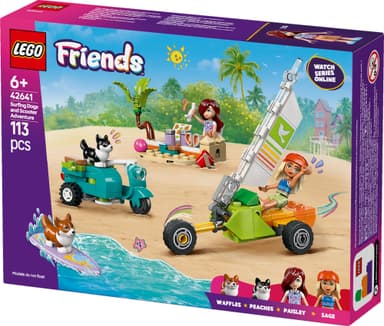 LEGO Friends Äventyr med surfhundar och vespa 42641