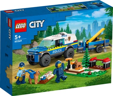 LEGO City Polisens mobila hundträning 60369