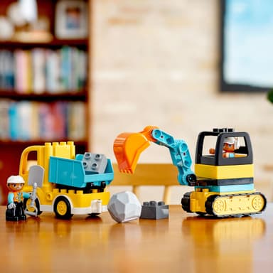 LEGO DUPLO Town Lastbil och grävmaskin 10931