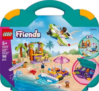 LEGO Friends Kreativ strand och resväska 42672