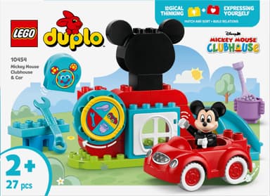 LEGO DUPLO Disney Musse Piggs klubbhus och bil 10454