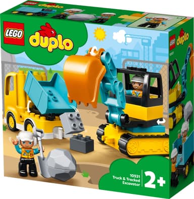 LEGO DUPLO Town Lastbil och grävmaskin 10931